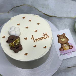 Бенто-торт на 1 месяц с начинкой «Ай-Петри»