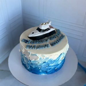 Торт на морскую тематику для мужчины-моряка «Фереро Роше»