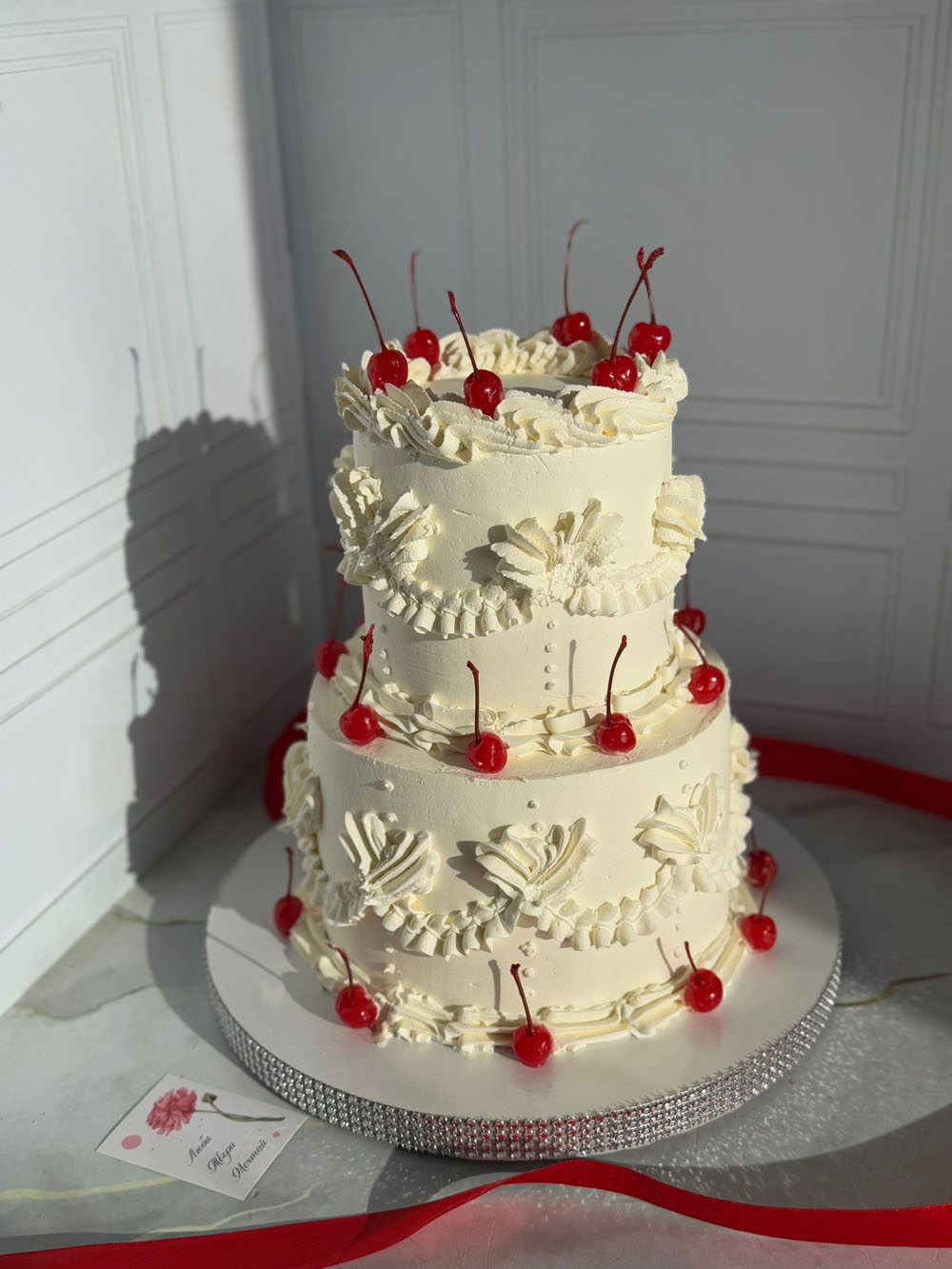 tort-na-svadbu-ili-yubiley-v-stile-lambet-s-baunti Торт на свадьбу или юбилей в стиле Ламбет с «Баунти»