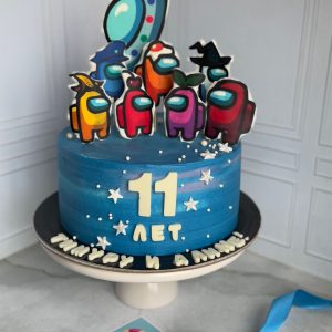 Торт с Амангас для мальчика на 11 лет «Ай-Петри»