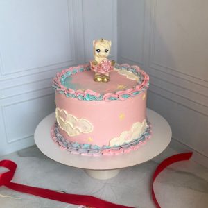 Торт для девочки с единорогом «Фереро Роше»