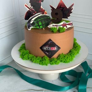 Торт для мальчика Stand Off 2 «Флаффи»